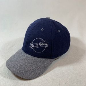 Blue moon beer mens baseball cap hat adjustable